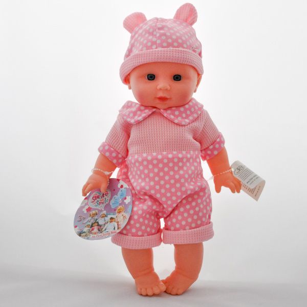 Panenka Baby Doll 30 cm - modré - obrázek 1