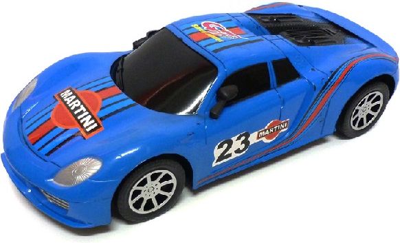 Sportovní auto 35 cm - modrá - obrázek 1