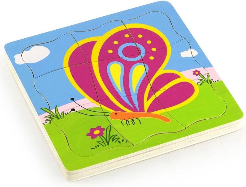 Puzzle rostoucí motýl - obrázek 1