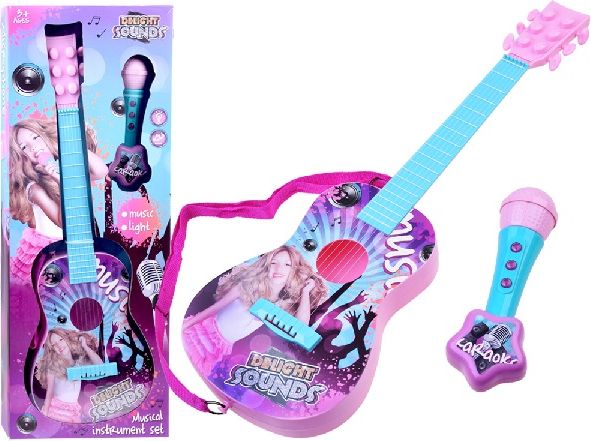 Gitara z mikrofonem - obrázek 1