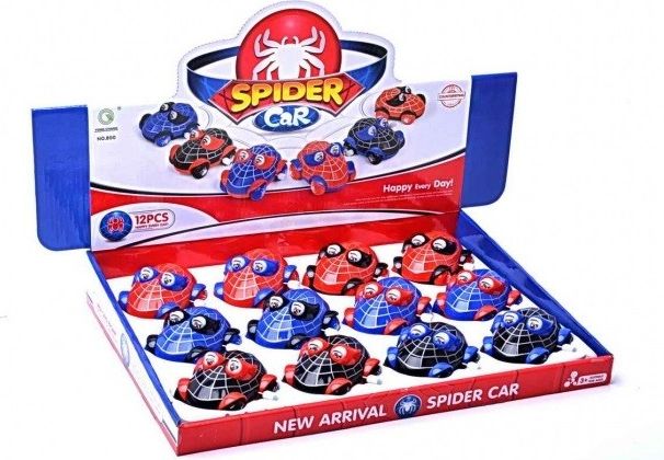 Autíčko Spider Car - černá - obrázek 1