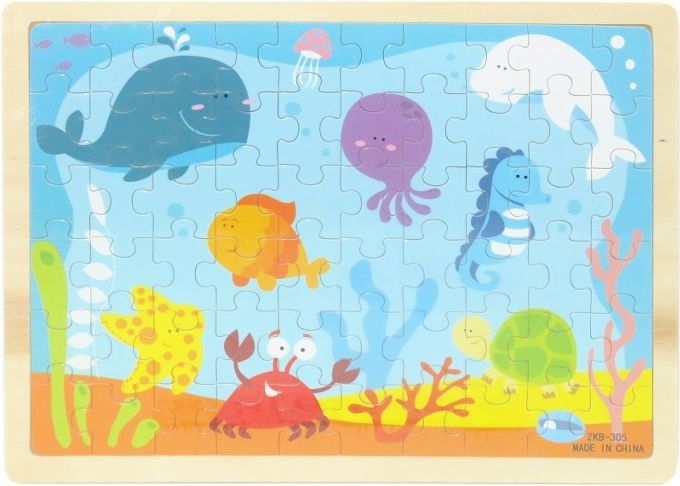 Dřevěné puzzle Podmořský svět - obrázek 1