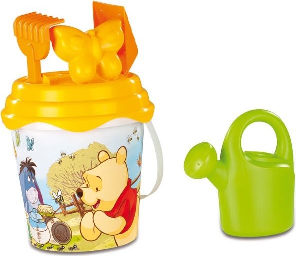 Kbelík SMOBY Winnie s konví 16 cm - obrázek 1