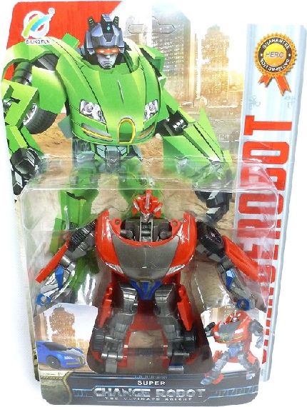 Transformer Change Robot - oranžová - obrázek 1