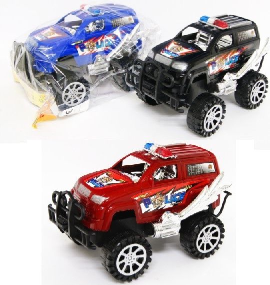 Terénní auto 17 cm - červená - obrázek 1