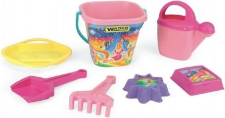 Sada na písek pro dívky 7ks plast Wader - obrázek 1
