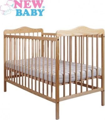Dětská postýlka New Baby Jacob - přírodní, Přírodní - obrázek 1