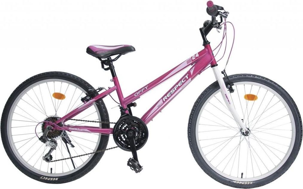 Dětské kolo Respect bike - Offy 24 - růžové - obrázek 1