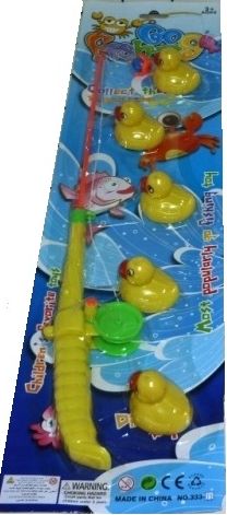 Dětská udice s kachničkami - obrázek 1