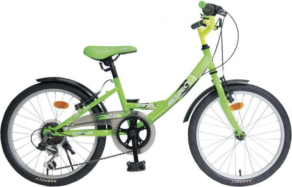 Dětské kolo Respect bike - Carol 20 - zelené - obrázek 1