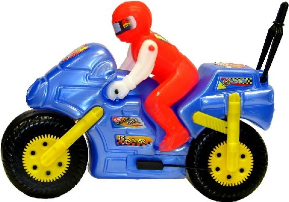 Motorka na tlačení - modrá - obrázek 1