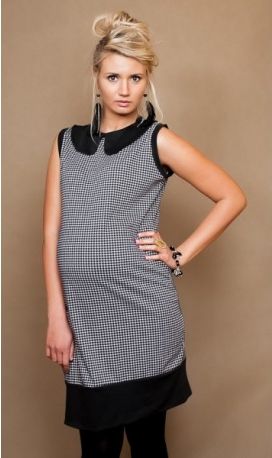 Těhotenské šaty/tunika Coral Pepi, Velikosti těh. moda L/XL - obrázek 1