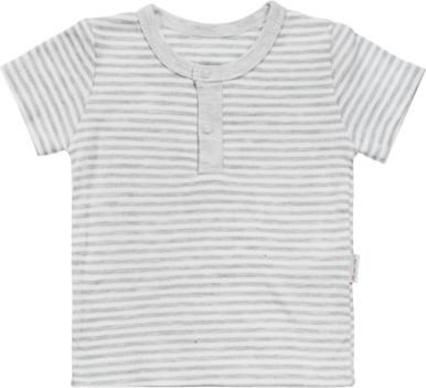 Bavlněné Polo tričko Mamatti Gentleman krátký rukáv - šedé, Velikost koj. oblečení 98 (24-36m) - obrázek 1