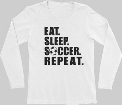 KIDSBEE Chlapecké bavlněné tričko Soccer - bílé, Velikost koj. oblečení 146 - obrázek 1