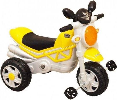 Tříkolová motorka yellow HZ-221 Baby Mix - obrázek 1