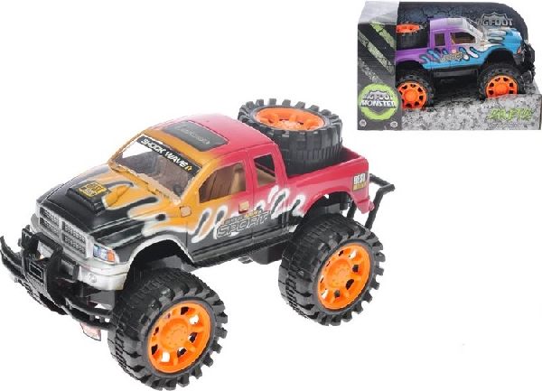 Terénní auto na setrvačník - červená - obrázek 1