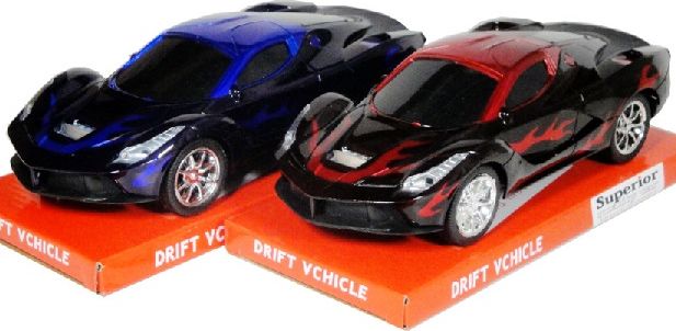 Sportovní auto na setrvačník - modrá - obrázek 1