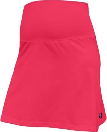 Letní těhotenská sukně Jolana - Áčkový střih, lososová, Velikosti těh. moda M/L - obrázek 1