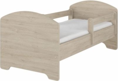 Dětská postel HELI v barvě světlý dub + matrace zdarma , Rozměry 140x70 - obrázek 1