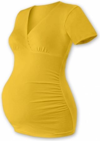 Těh. triko/tunika kr. rukáv EVA - žlutooranžové, Velikosti těh. moda S/M - obrázek 1