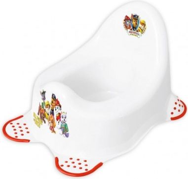 Nočník Paw Patrol s protiskluzem - bílý - obrázek 1