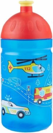 Zdravá láhev - 0.5l - Záchranáři, modrá - obrázek 1