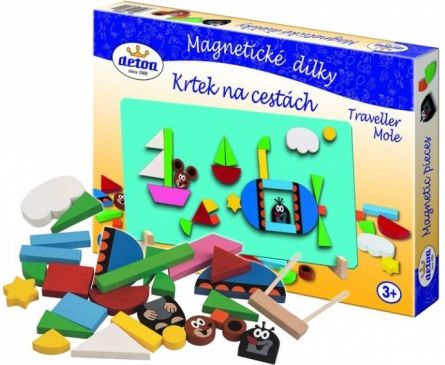 Dílky magnetické - Krtek na cestách - obrázek 1