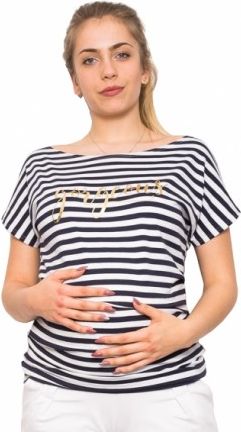 Těhotenské triko/halenka - Gorgeous, Velikosti těh. moda L (40) - obrázek 1