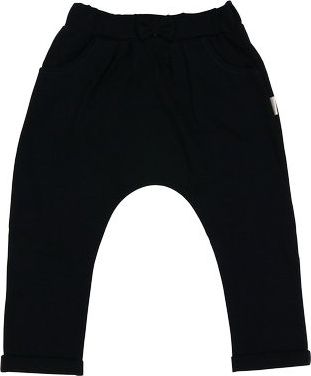 Bavlněné tepláčky Elephant - černé , Velikost koj. oblečení 98 (24-36m) - obrázek 1