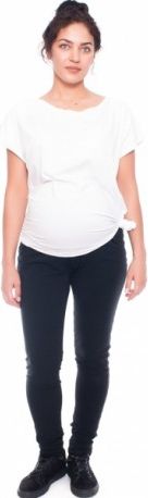 Těhotenské tepláky/kalhoty Tommy, černé, Velikosti těh. moda XS (32-34) - obrázek 1