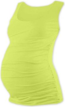 Těhotenský top JOHANKA - sv. zelená, Velikosti těh. moda XXL/XXXL - obrázek 1
