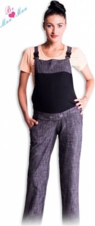 Lacláče - zahradníky černý melírek, Velikosti těh. moda S (36) - obrázek 1