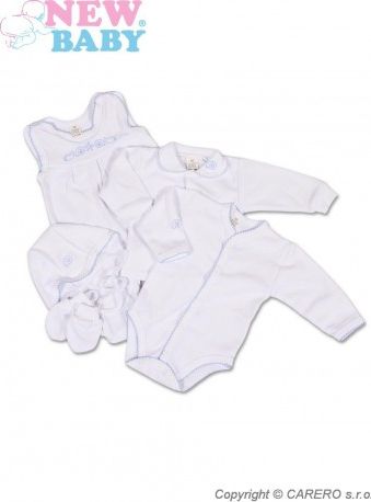Soupravička New Baby Classic, Bílá, 62 (3-6m) - obrázek 1