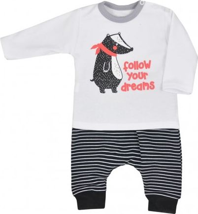 Kojenecké tepláčky a tričko Koala Jezevec, Dle obrázku, 80 (9-12m) - obrázek 1