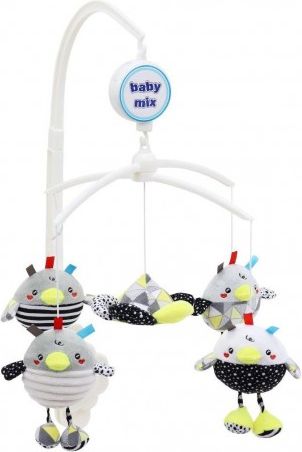 Kolotoč nad postýlku Baby Mix Slepičky, Multicolor - obrázek 1