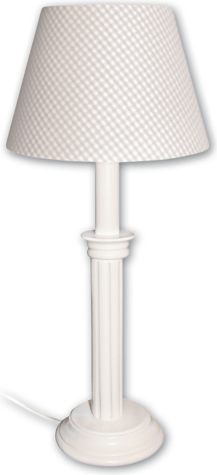 Waldi Leuchten Vichy Karo W81526.0 dětská stolní lampička - obrázek 1