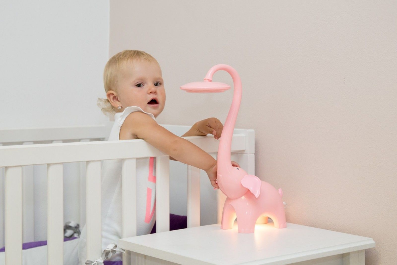 LED stolní lampička Immax SLON růžový - obrázek 11