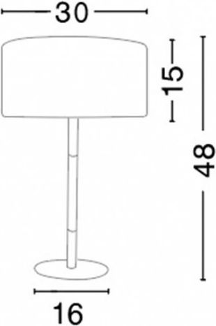 Nova Luce Arrigo 7605183 dětská stolní lampička - obrázek 2