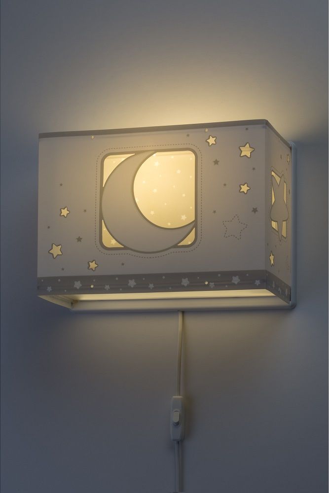 Dalber Moonlight Grey 63238E dětské světlo na zeď - obrázek 4