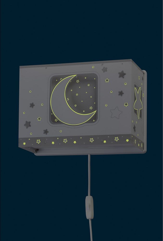 Dalber Moonlight Grey 63238E dětské světlo na zeď - obrázek 6