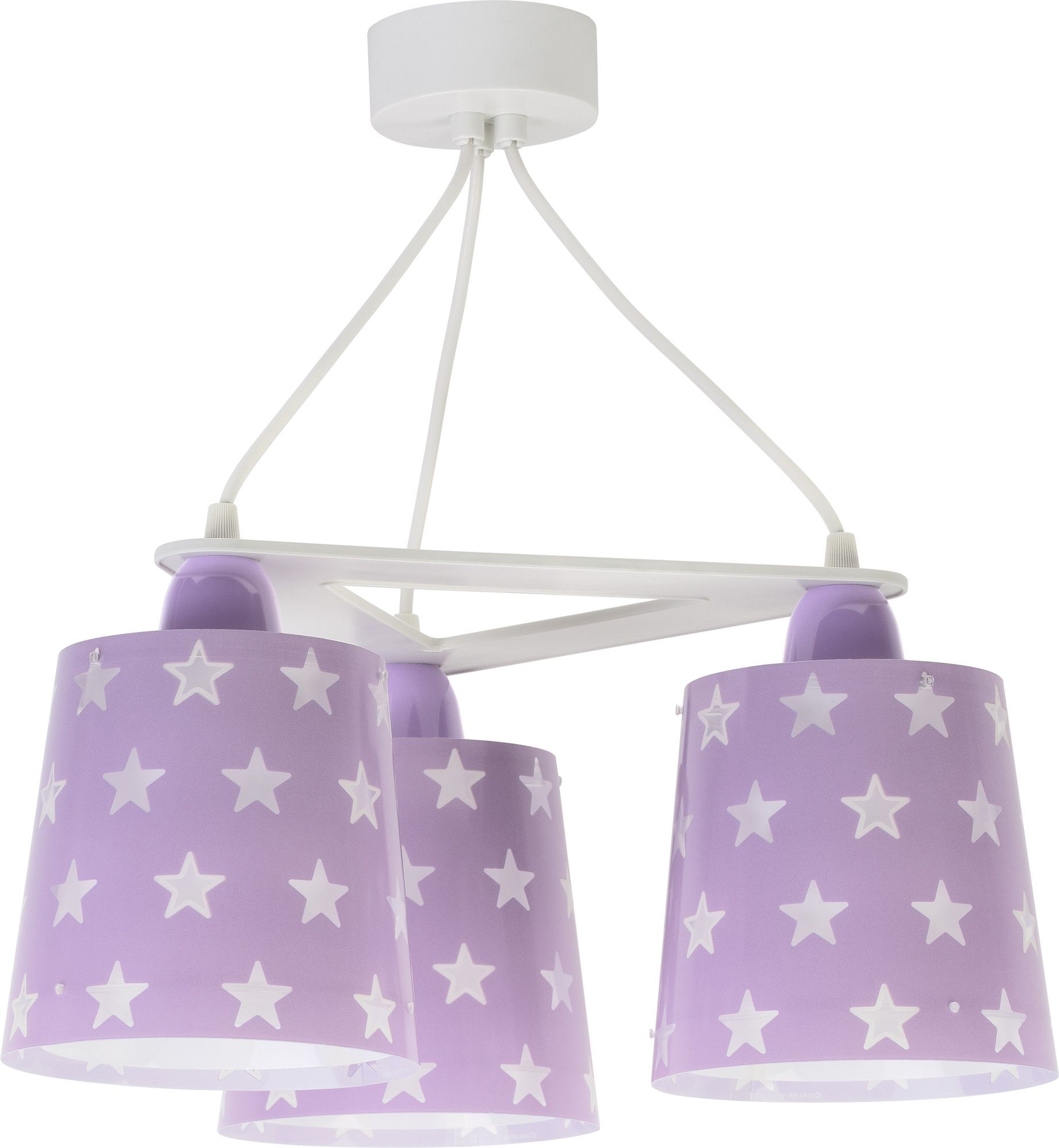 Dalber Stars Purple 81214L dětský závěsný lustr - obrázek 1