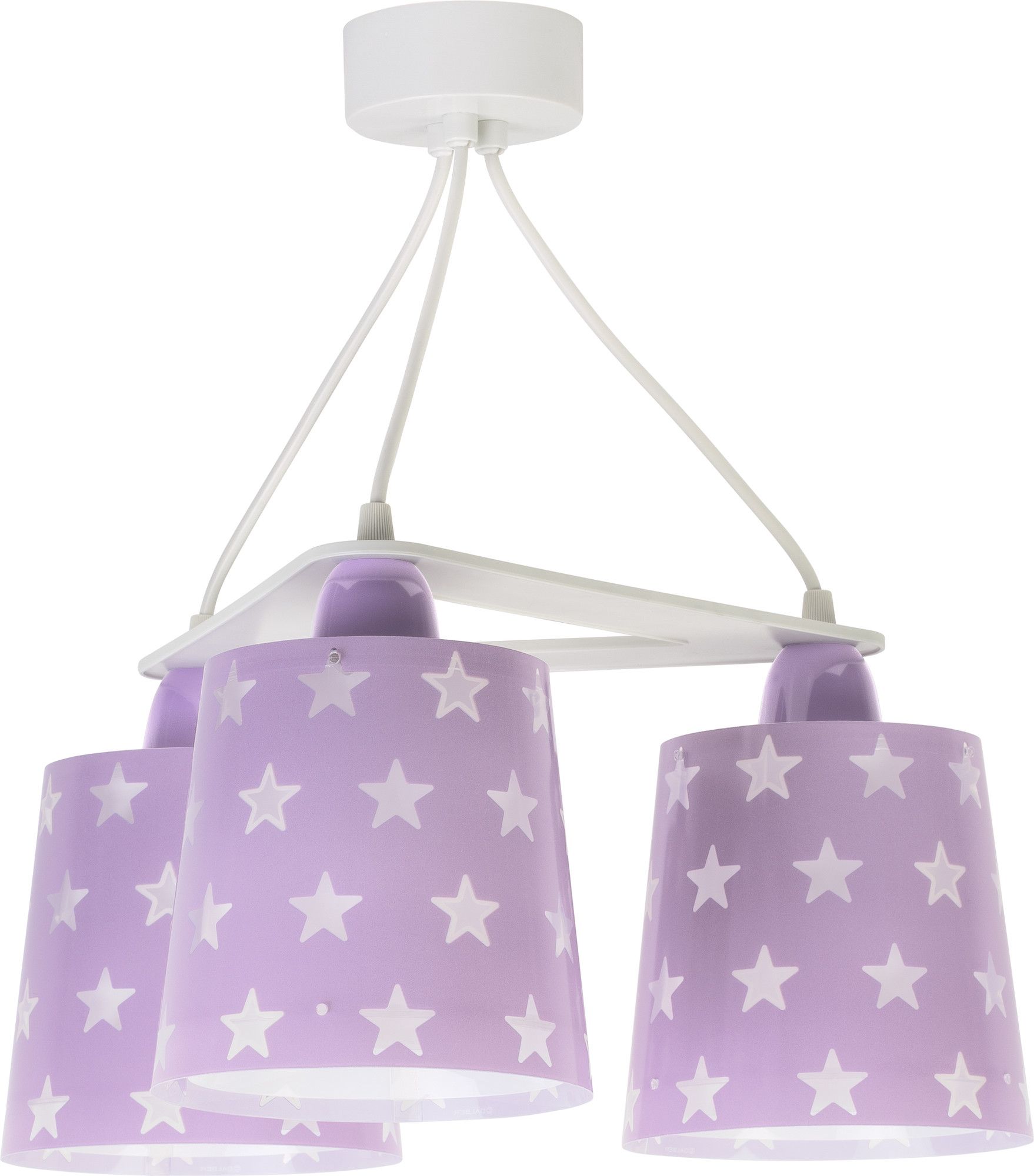 Dalber Stars Purple 81214L dětský závěsný lustr - obrázek 2
