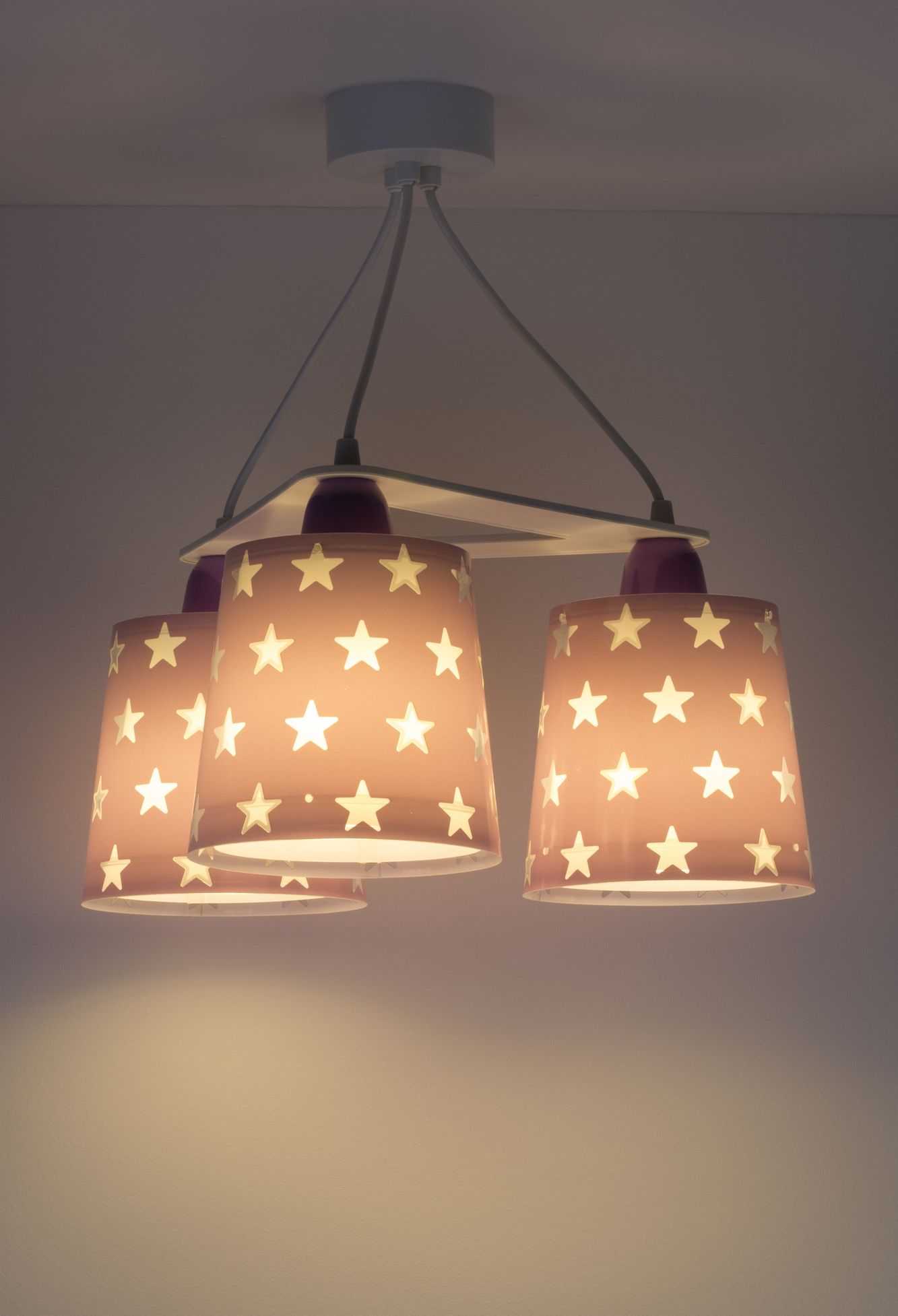 Dalber Stars Purple 81214L dětský závěsný lustr - obrázek 4