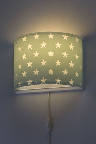 Dalber Stars Green 81218H dětské nástěnné světlo - obrázek 3