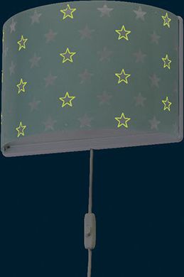 Dalber Stars Green 81218H dětské nástěnné světlo - obrázek 5