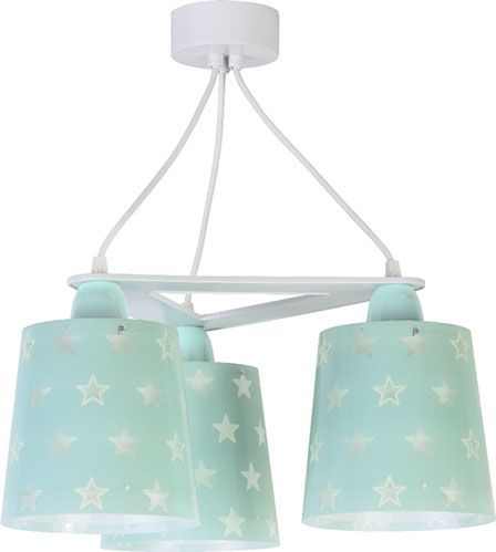 Dalber Stars Green 81214H dětský závěsný lustr - obrázek 2