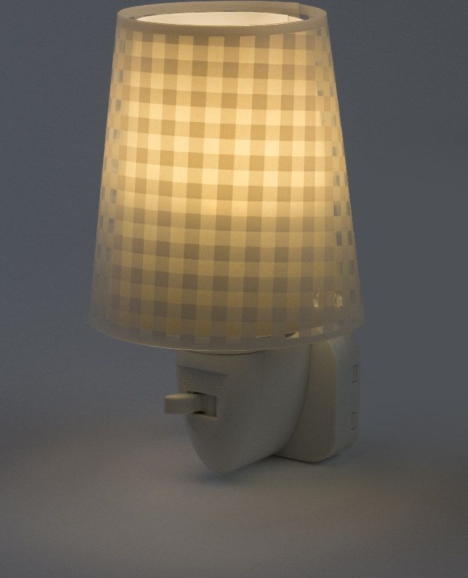 Dalber Vichy Beige 80225B dětské noční světlo do zásuvky - obrázek 3