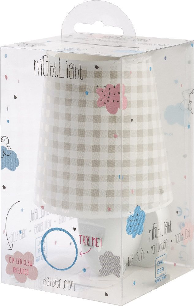 Dalber Vichy Beige 80225B dětské noční světlo do zásuvky - obrázek 4