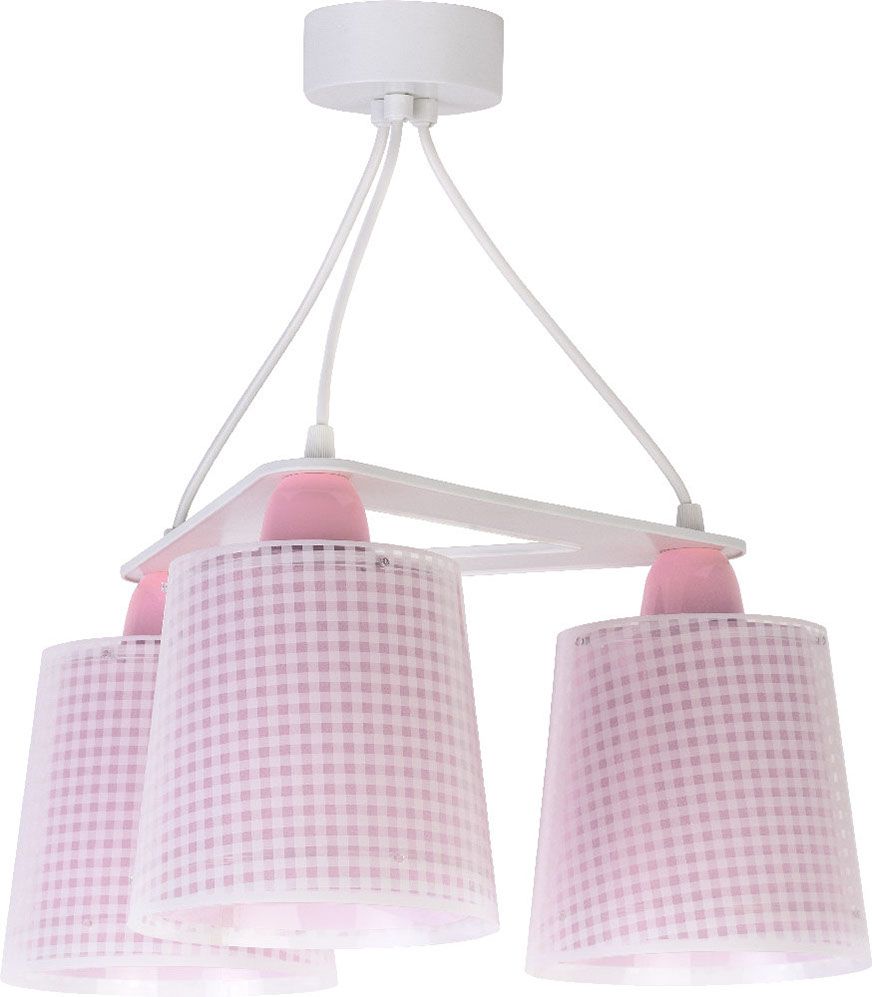 Dalber Plane Vichy Pink 80224S dětský závěsný lustr - obrázek 1