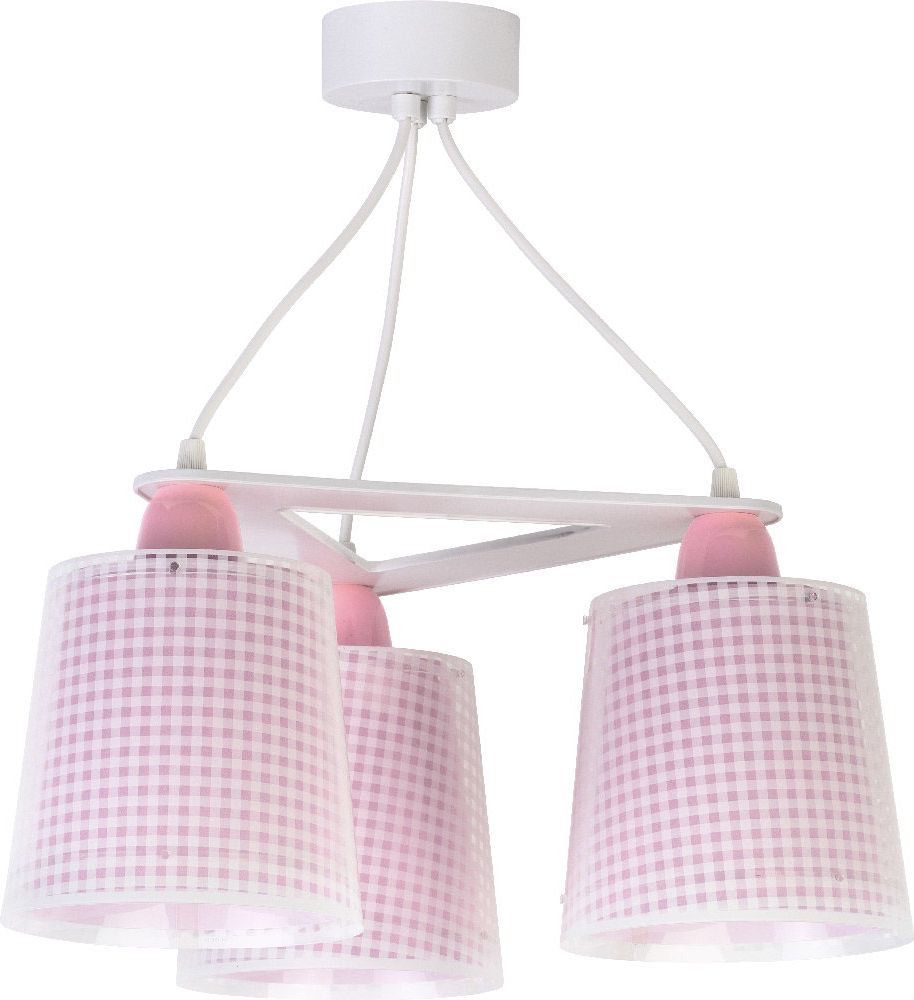 Dalber Plane Vichy Pink 80224S dětský závěsný lustr - obrázek 2